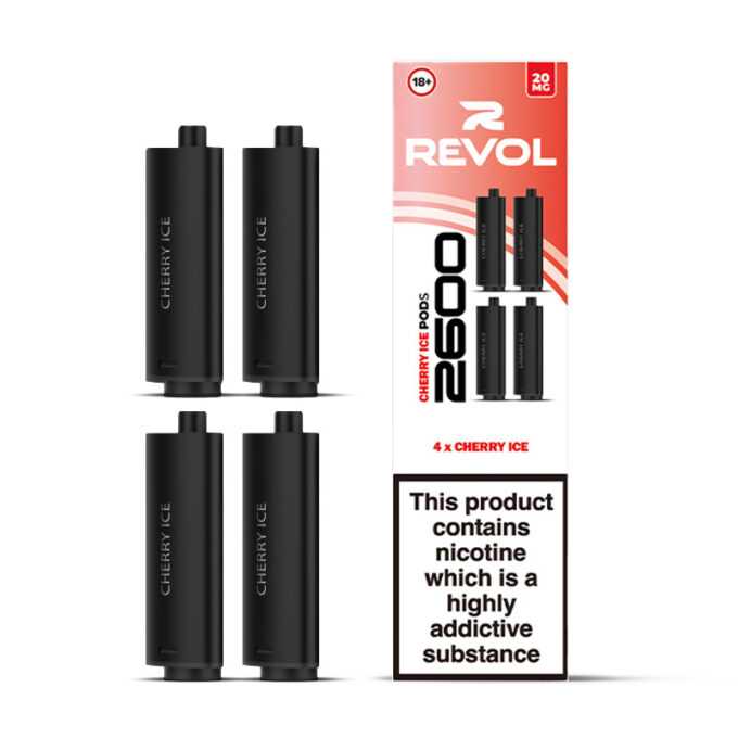 Revol 2600 4 In 1 Prefilled Replacement Pods