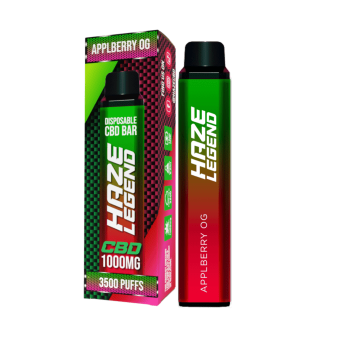 Haze Legend 1000mg CBD Vape 3500 Puffs