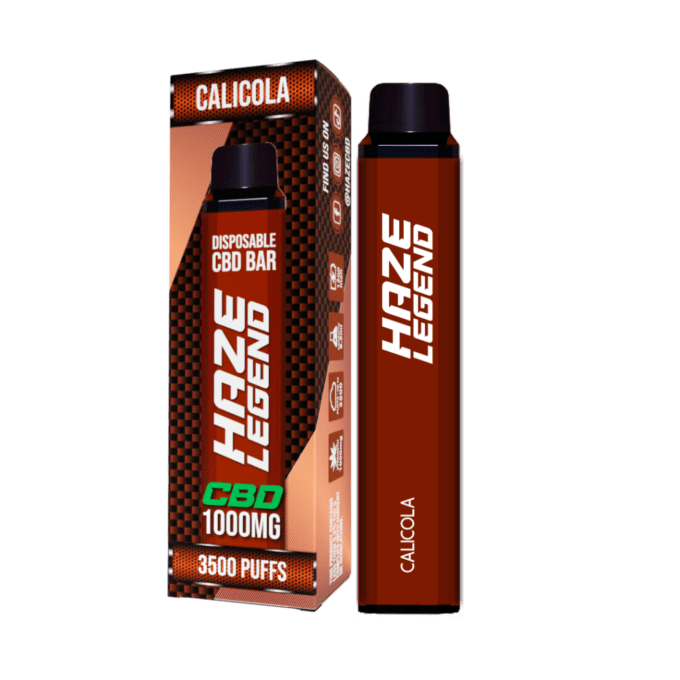 Haze Legend 1000mg CBD Vape 3500 Puffs