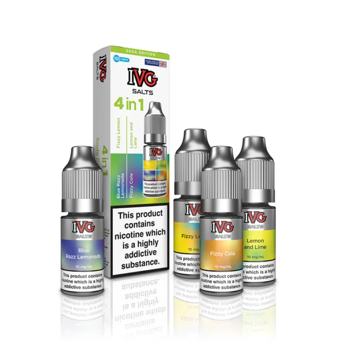 20mg IVG 4 In 1 Nic Salts soda edition