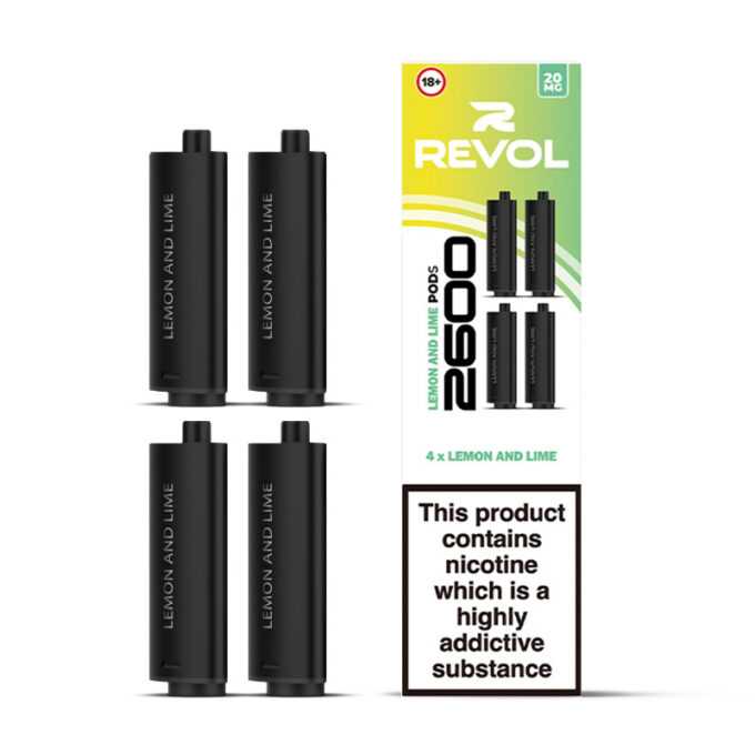 Revol 2600 4 In 1 Prefilled Replacement Pods