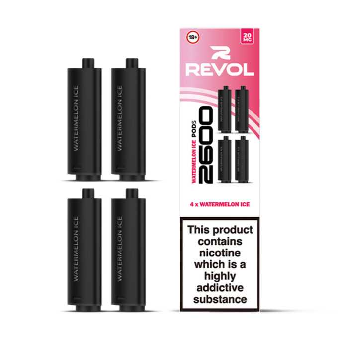 Revol 2600 4 In 1 Prefilled Replacement Pods