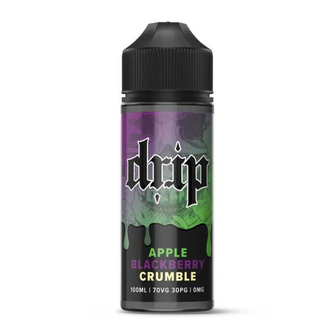 Drip 100ml Shortfill E-liquid apple blackcurrant