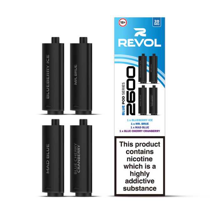 Revol 2600 4 In 1 Prefilled Replacement Pods