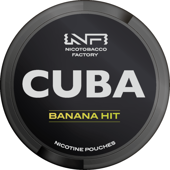 CUBA Black Snus Nicotine Pouches 66mg
