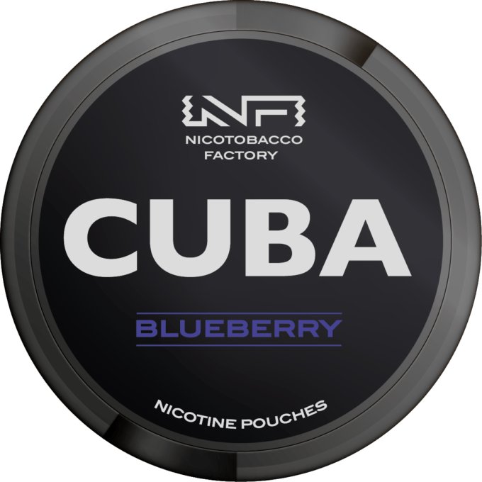 CUBA Black Snus Nicotine Pouches 66mg