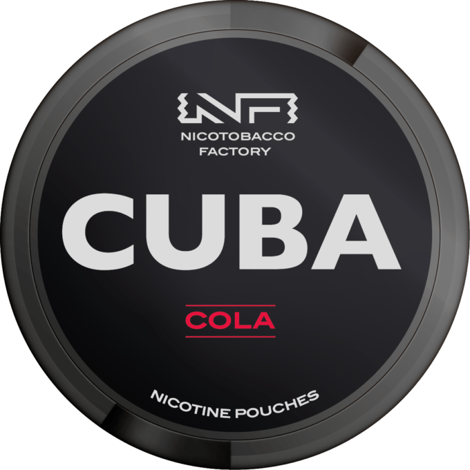 CUBA Black Snus Nicotine Pouches 66mg