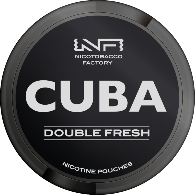 CUBA Black Snus Nicotine Pouches 66mg