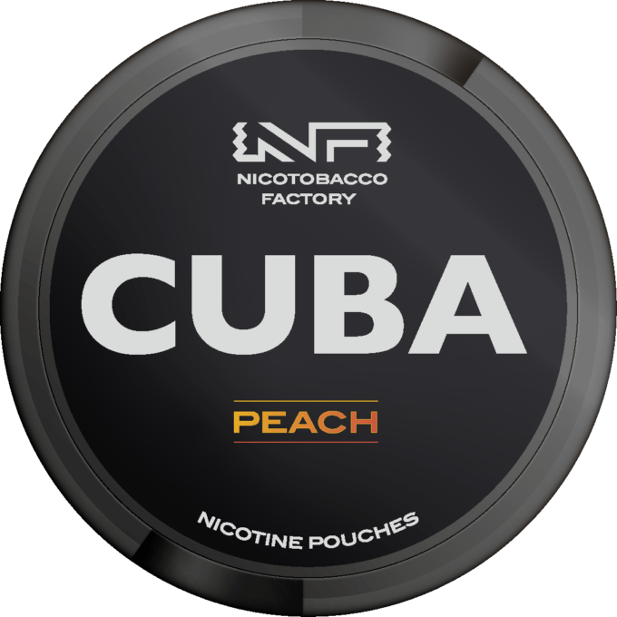 CUBA Black Snus Nicotine Pouches 66mg