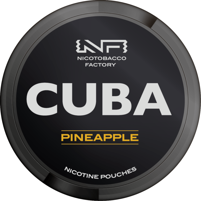 CUBA Black Snus Nicotine Pouches 66mg