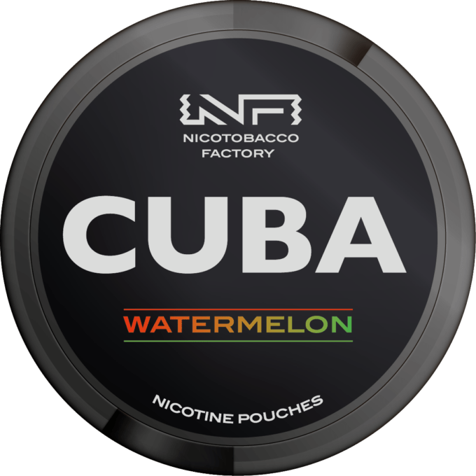 CUBA Black Snus Nicotine Pouches 66mg