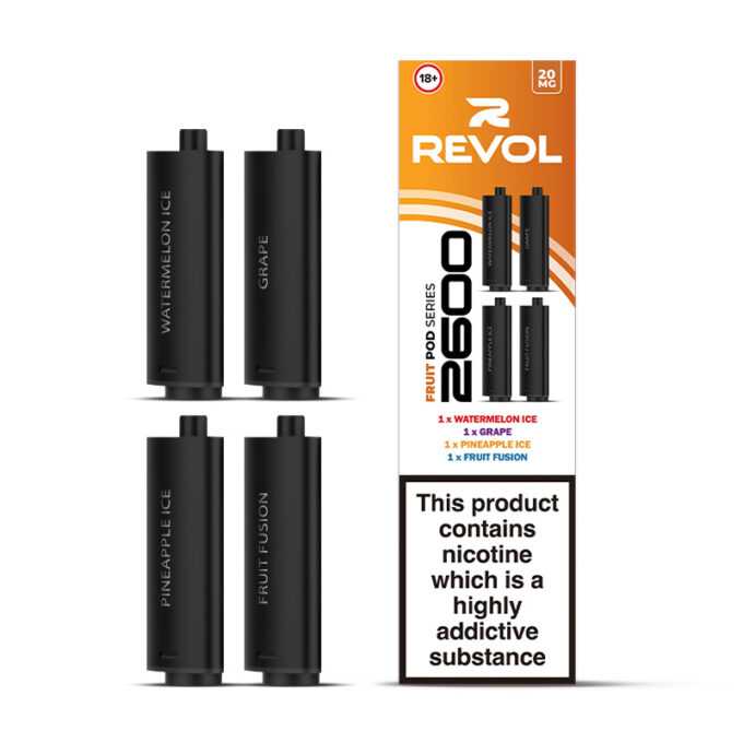 Revol 2600 4 In 1 Prefilled Replacement Pods