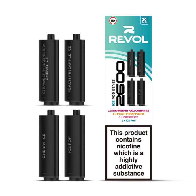 Revol 2600 4 In 1 Prefilled Replacement Pods