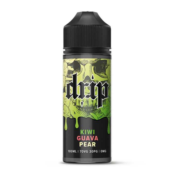 Drip 100ml Shortfill E-liquid kiwi guava pear