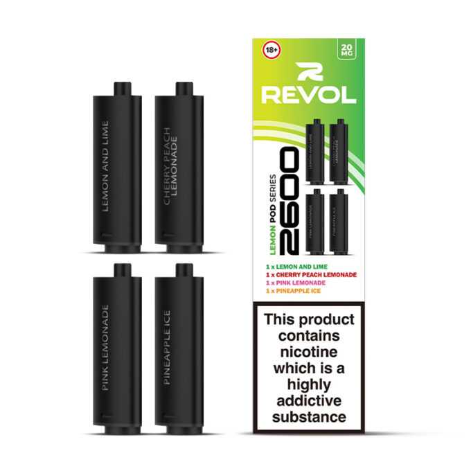 Revol 2600 4 In 1 Prefilled Replacement Pods