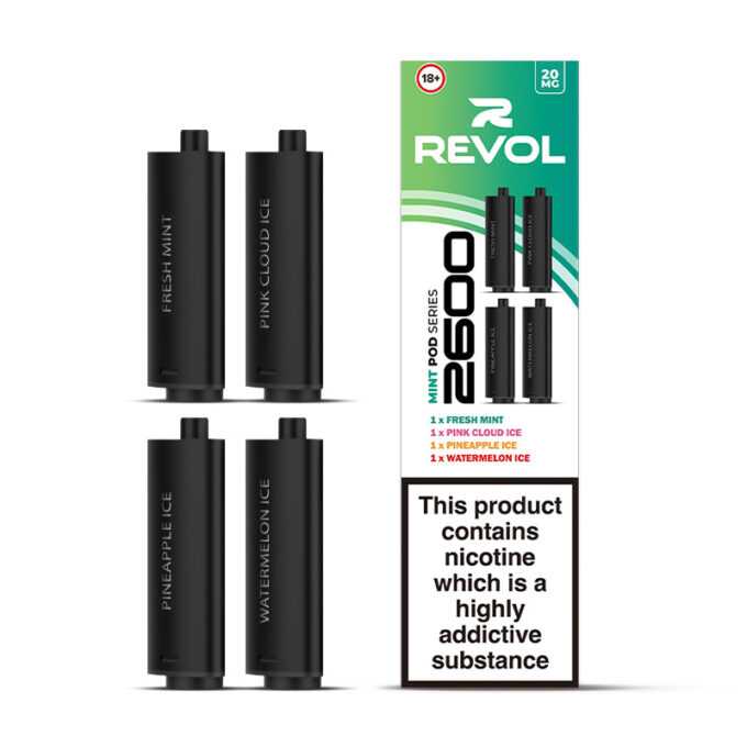 Revol 2600 4 In 1 Prefilled Replacement Pods