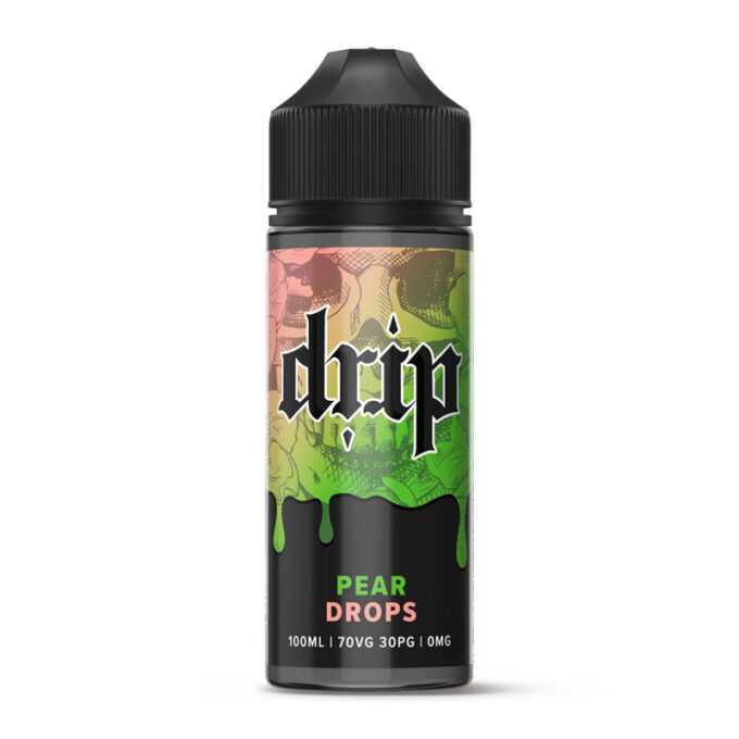 Drip 100ml Shortfill E-liquid pear drops