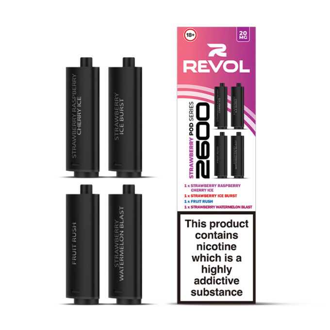 Revol 2600 4 In 1 Prefilled Replacement Pods