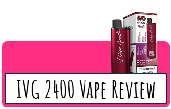 IVG 2400 Disposable Vape Kit Review