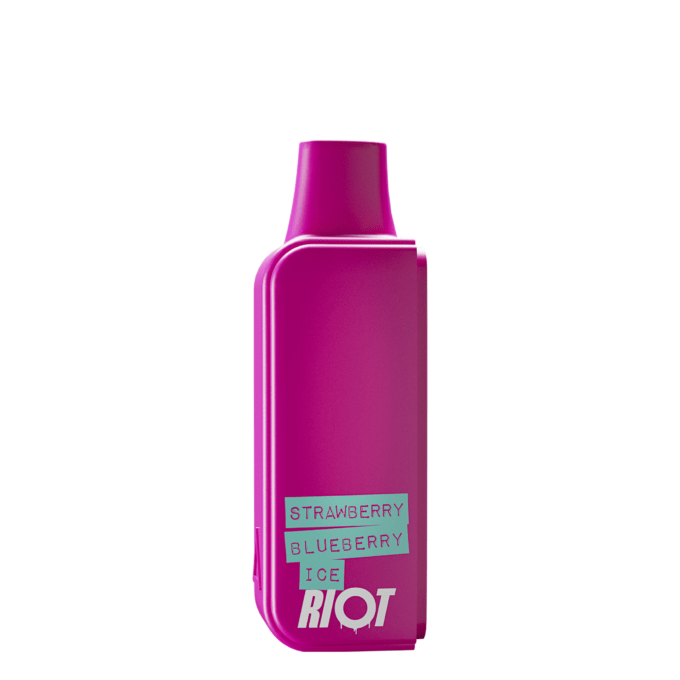 10mg Riot Connex Pod Capsules 600 puffs strawberry blueberry ice
