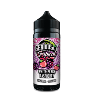 Seriously Tropical by Doozy Vape 100ml Shortfill 0mg (70VG_30PG) White Peach Raspberry