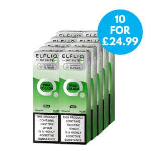 Box Of 10 - 10mg (1.0%) ELFLIQ By Elf Bar