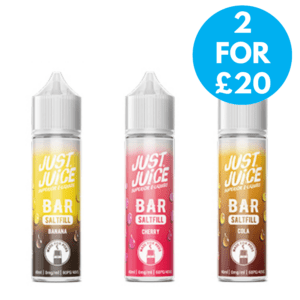 0mg Just Juice Bar Saltfill 40ml Shortfill (40VG/60PG)
