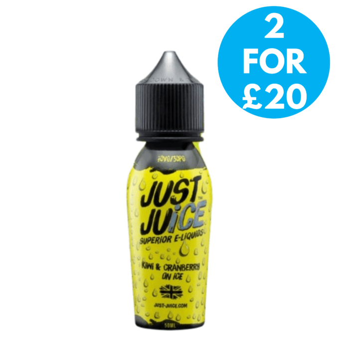 0mg Just Juice ICE 50ml Shortfill (70VG/30PG)