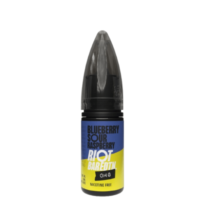 0mg Riot No Nicotine BAR EDTN E-liquid 10ml (50VG/50PG)