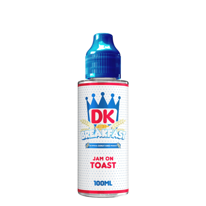 0mg Donut King Breakfast 100ml Shortfill (70VG/30PG)