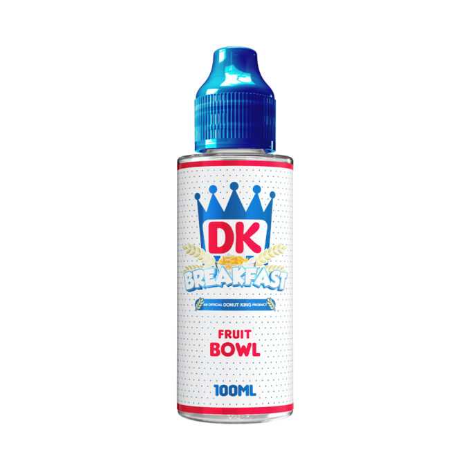 0mg Donut King Breakfast 100ml Shortfill (70VG/30PG)