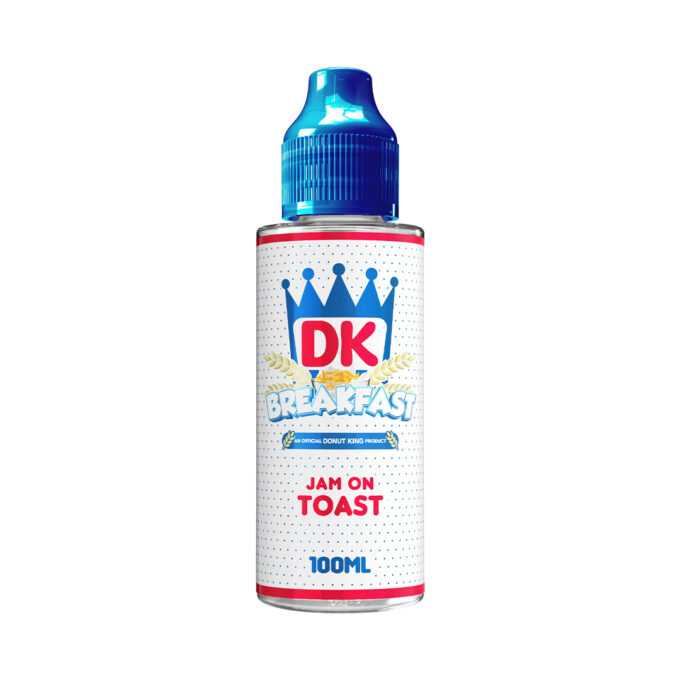 0mg Donut King Breakfast 100ml Shortfill (70VG/30PG)