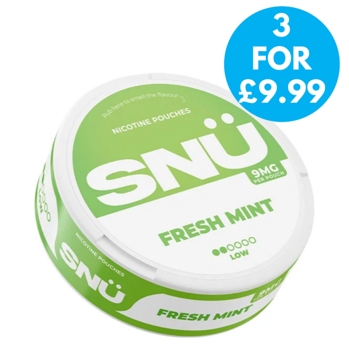 Snu Snus 9mg Nicotine Pouches (1)