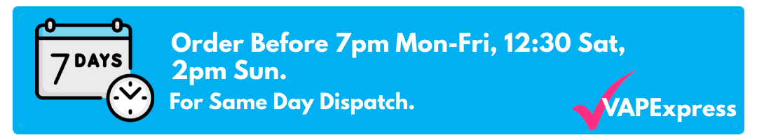 VAPExpress shipping times VAPE.C