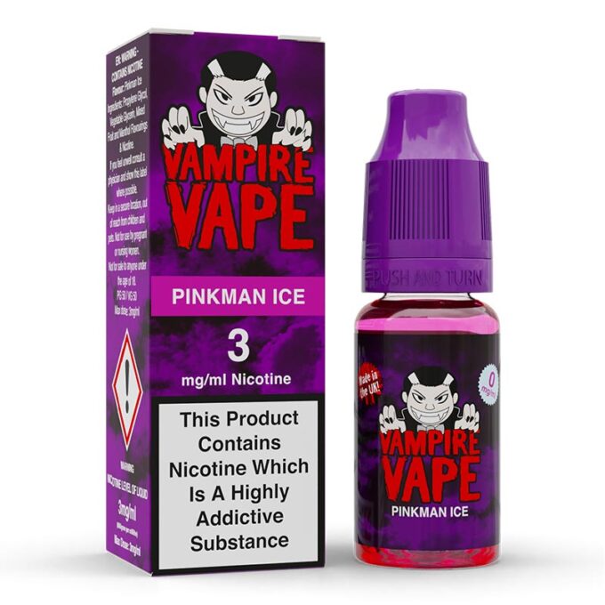 6mg Vampire Vape freebase E-liquids (50VG/50PG)