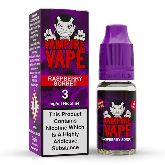 6mg Vampire Vape freebase E-liquids (50VG/50PG)