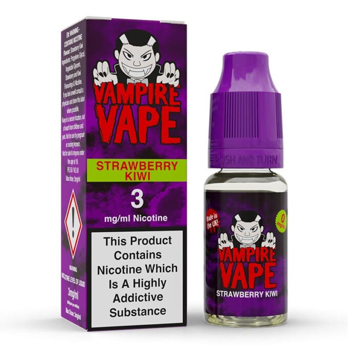 6mg Vampire Vape freebase E-liquids (50VG/50PG)