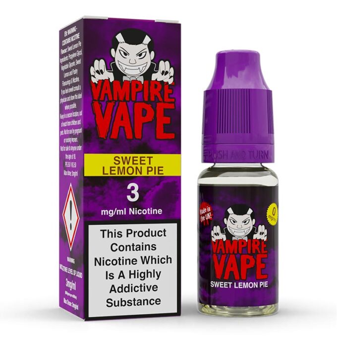 6mg Vampire Vape freebase E-liquids (50VG/50PG)