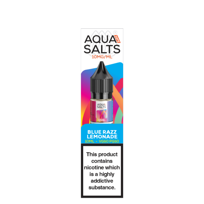 10mg Aqua Salt Nic Salts 10ml (50VG/50PG)