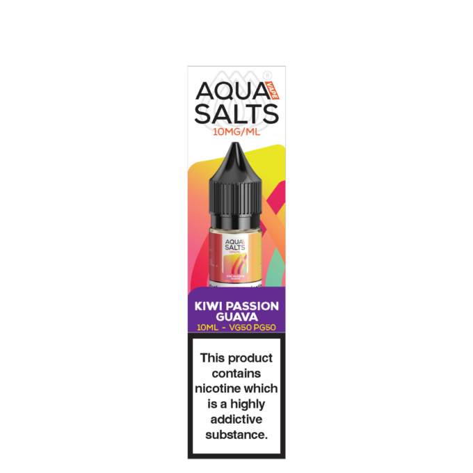10mg Aqua Salt Nic Salts 10ml (50VG/50PG)