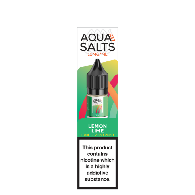 10mg Aqua Salt Nic Salts 10ml (50VG/50PG)