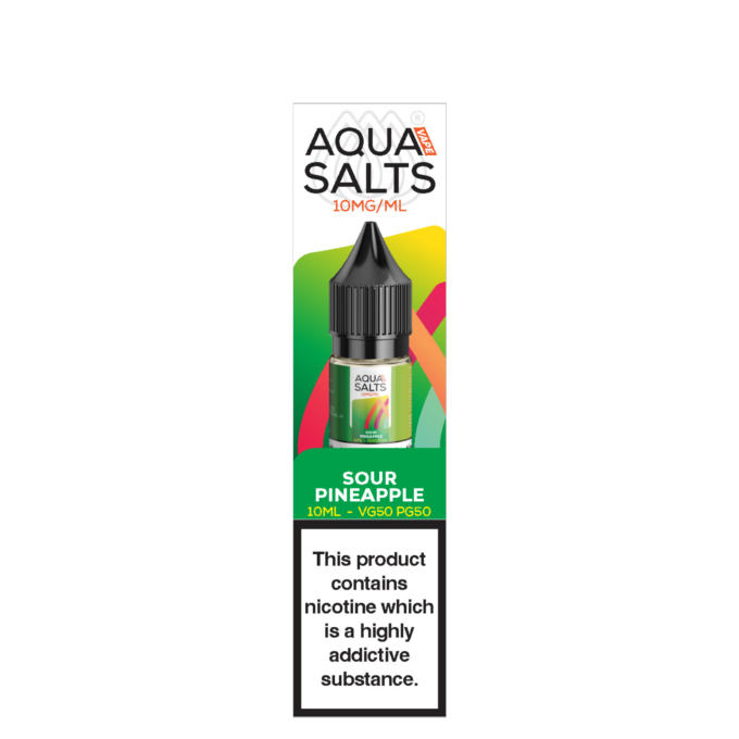 10mg Aqua Salt Nic Salts 10ml (50VG/50PG)