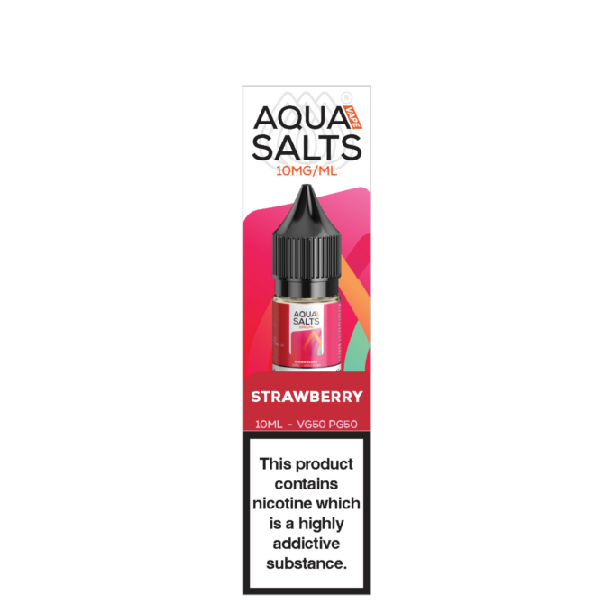 10mg Aqua Salt Nic Salts 10ml (50VG/50PG)