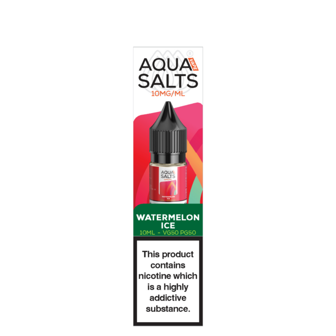 10mg Aqua Salt Nic Salts 10ml (50VG/50PG)
