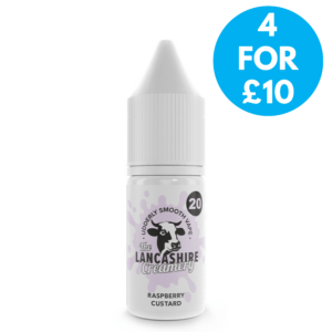 10mg Lancashire Creamery 10ml Nic Salts (50VG_50PG)