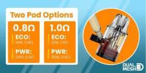 vaporesso vibe 2 power options