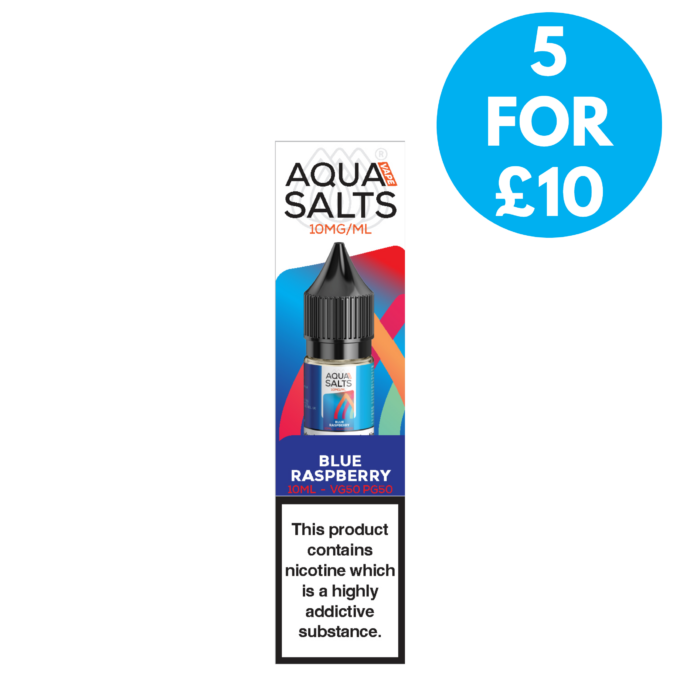 10mg Aqua Salt Nic Salts 10ml (50VG_50PG)