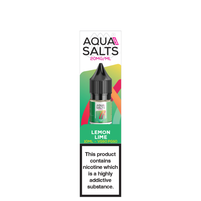 20mg Aqua Salt Nic Salts 10ml (50VG/50PG)