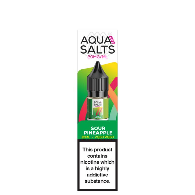 20mg Aqua Salt Nic Salts 10ml (50VG/50PG)