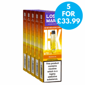 Box Of 5 - Lost Mary Nera 15K Fullview Prefilled Replacement Pods MULTIPACK